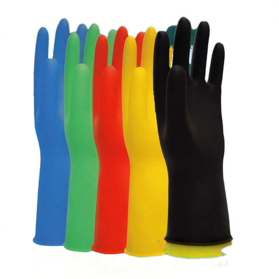 Guante Calibre 20 Domestico Amarillo & Negro