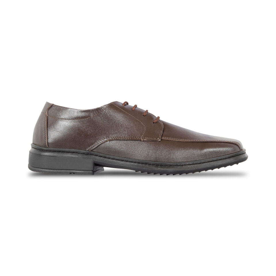 Zapato Caballero Cuero Cafe