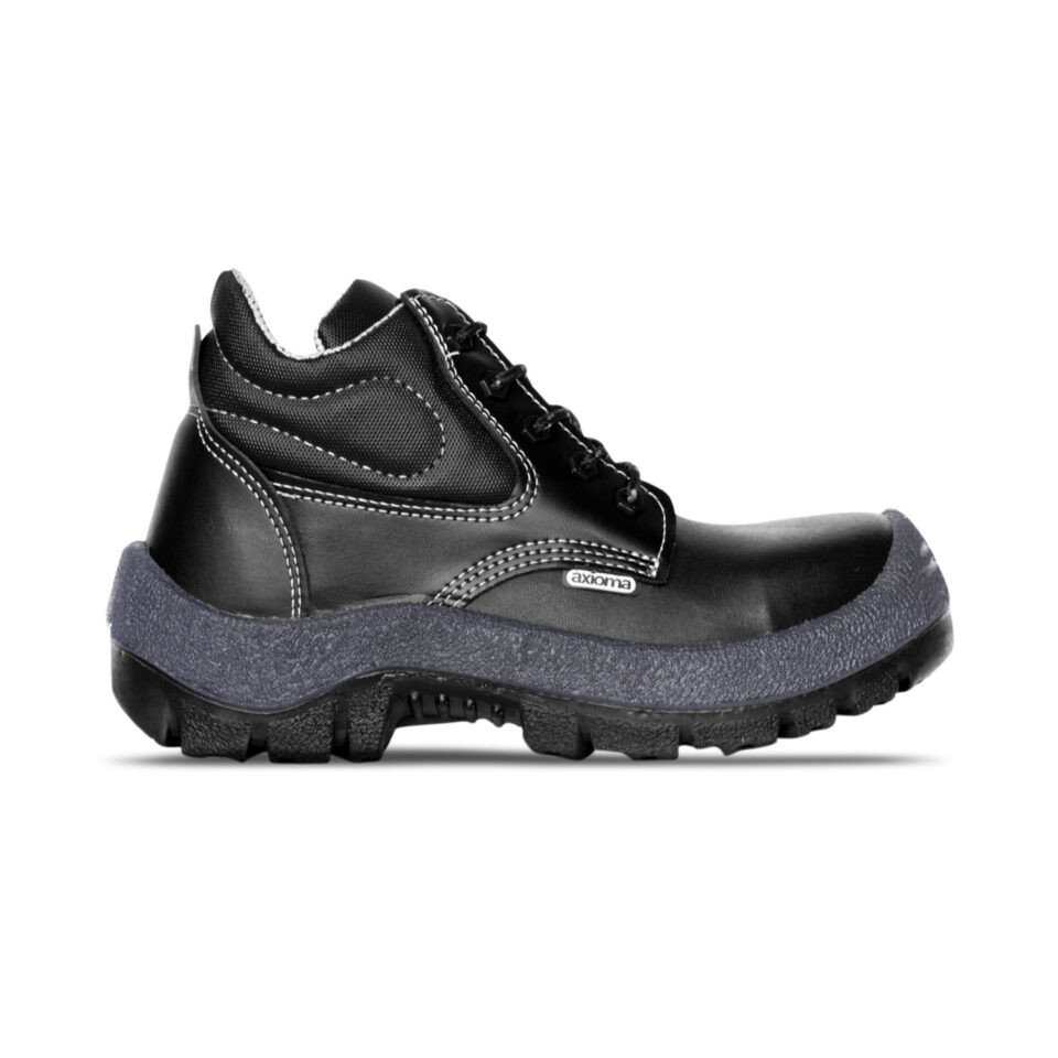 Bota En Micropiel Negro